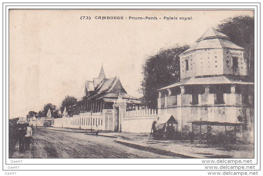 Cpa  Réf-JP-N-849   ( Cambodge )   Le Palais Royal De  PNOM-PENH - Cambodia