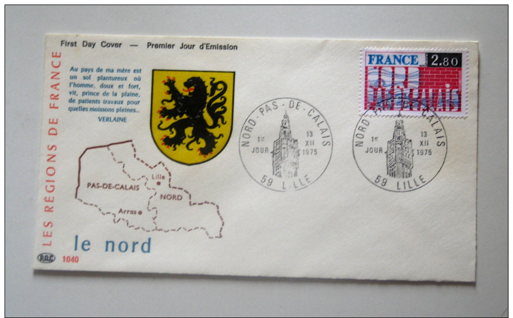 13/12/1975 - Nord - Pas De Calais - 1970-1979