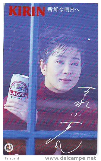 Télécarte JAPON * BIERE  (971) * BEER * TELEFONKARTE * JAPAN PHONECARD * BIERE * CERVEZA * - Reclame