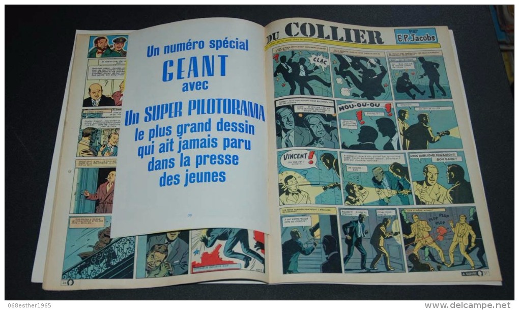 Tintin Français N° 895 De 1965 Avec Le Supplément Pilote - Tintin