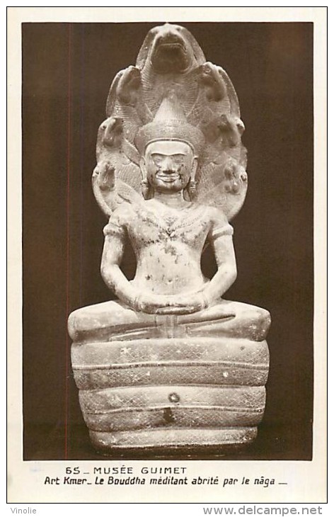 Réf : D-15-2273 :    MUSEE GUIMET  LE BOUDDHA  ART KHMER - Buddhismus