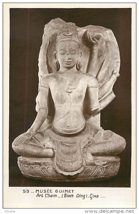 Réf : D-15-2274 :    MUSEE GUIMET ART CHAM BINH DING CIVA - Bouddhisme