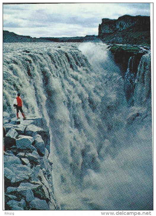 Dettifoss-Largest Waterfall In Europe.  Iceland.  # 04357 - Iceland