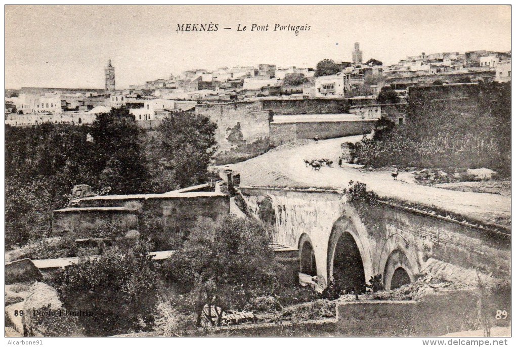 MEKNES - Le Pont Portugais - Meknès