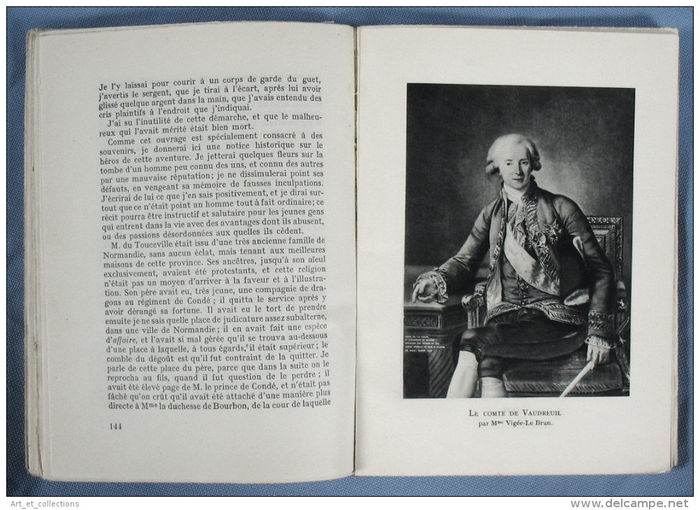 Mémoires Du Comte Alexandre De TILLY, Page De Marie-Antoinette / Jonquière éditeur En 1929 - Histoire