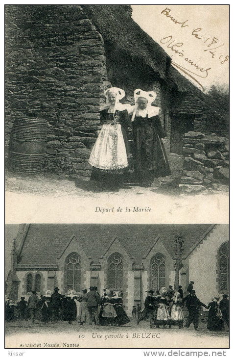 BEUZEC(FINISTERE) TYPE(MARIAGE) - Beuzec-Cap-Sizun