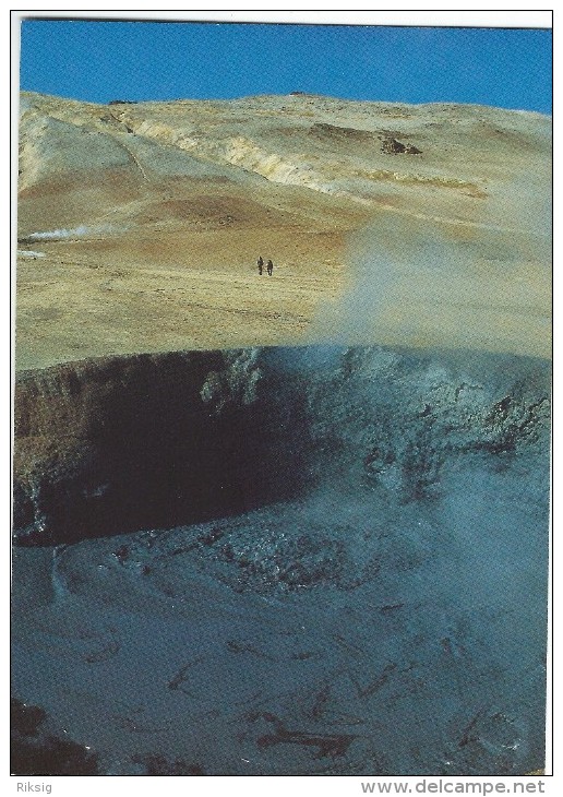 Mud Pot In The Namafjall In Iceland.  # 04412 - Islandia