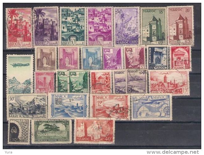 Lot 126 Morocco 29 Different MNH,  Used - Otros & Sin Clasificación