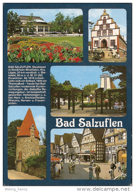 Bad Salzuflen - Mehrbildkarte 11 - Bad Salzuflen