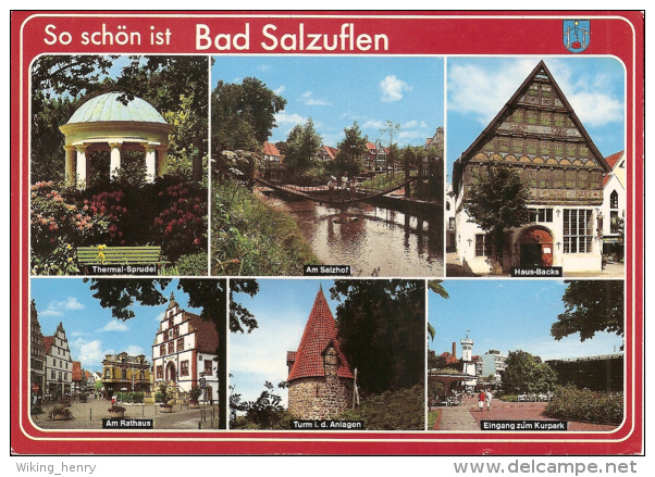 Bad Salzuflen - Mehrbildkarte 27 - Bad Salzuflen