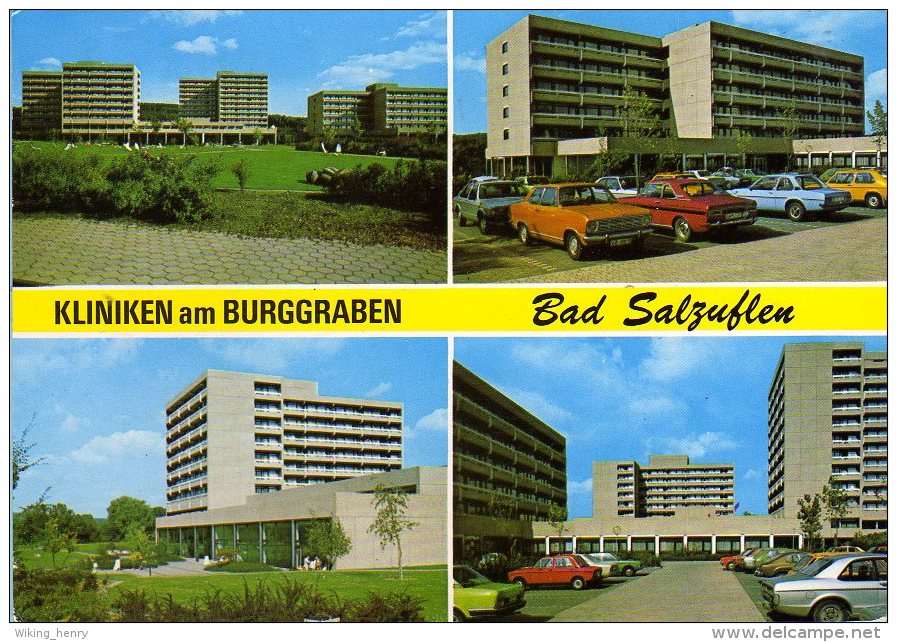 Bad Salzuflen - Mehrbildkarte 36  Kliniken Am Burggraben - Bad Salzuflen