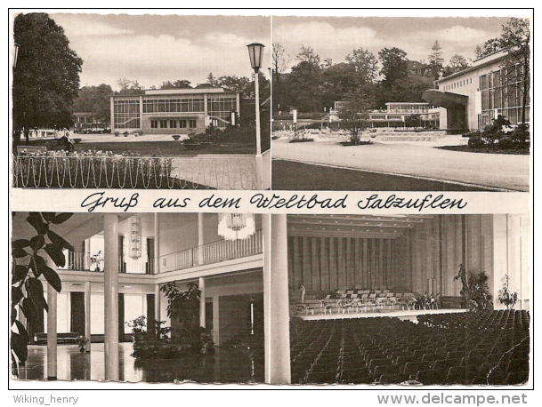 Bad Salzuflen - S/w Mehrbildkarte 10 - Bad Salzuflen