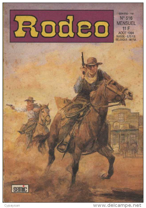 RODEO N° 516 BE SEMIC 08-1994 - Rodeo