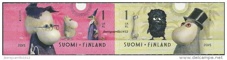 FINLANDIA //FINLAND // FINNLAND  -EUROPA 2015- JUGUETES ANTIGUOS - OLD TOYS"- SERIE De 2 V. - 2015