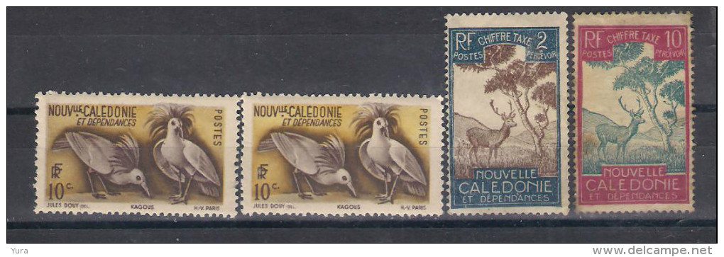 New Caledonia  Y/T Nr 259x2  MNH,  Taxe 26,29 Mint (a6p14) - Sonstige & Ohne Zuordnung