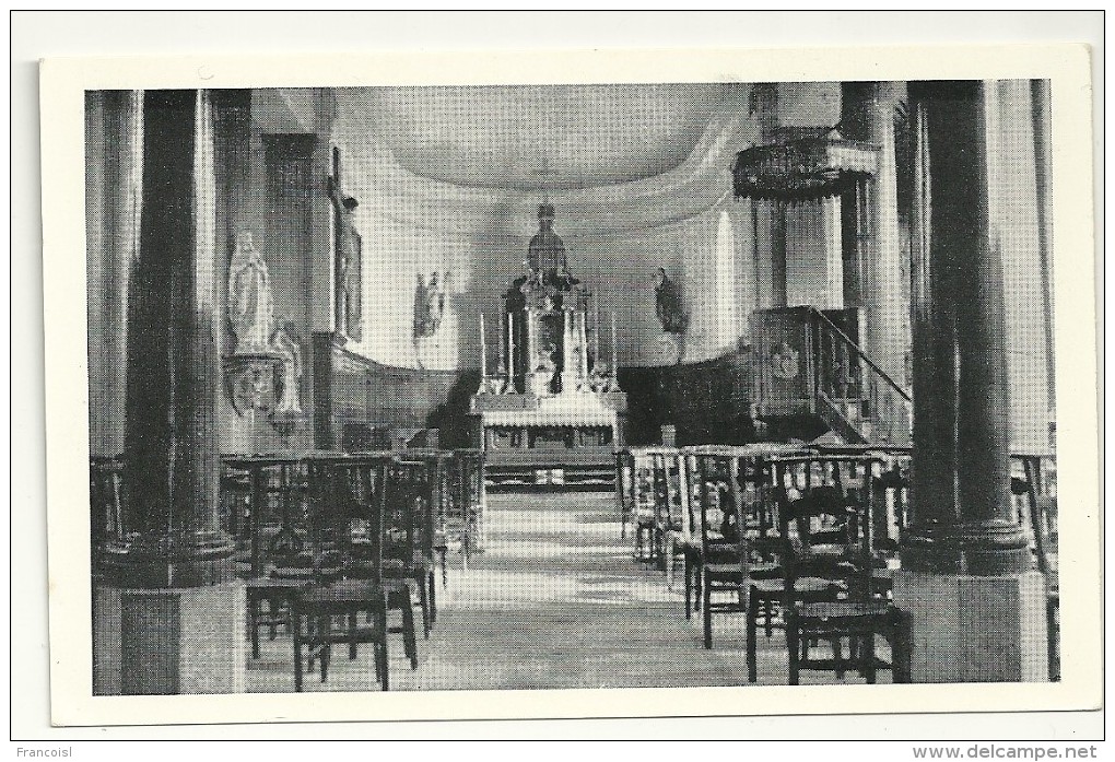 Belgique. Intérieur De L'église D'Arbres. Imprimerie D'Art Saint-Luc - Ath