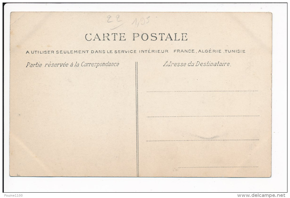 Carte  De  LANCIEUX   ( Recto Verso ) - Lancieux