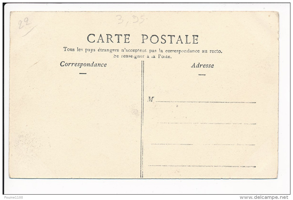 Carte  De  LANCIEUX   ( Recto Verso ) - Lancieux