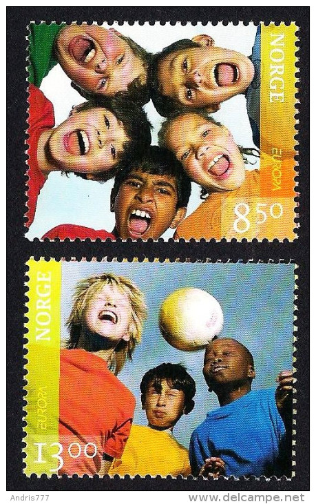 Norway Norge 2006 (15) - Europa - Integration - Children, Football, Soccer - Unused Stamps