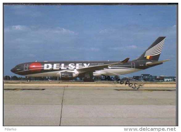 Airbus A330-223 OO-SFR Aircraft DELSEY VG AIRLINES Belgio A A330 Avion Aviation Aiplane A.330 Luft A-330 - 1946-....: Moderne