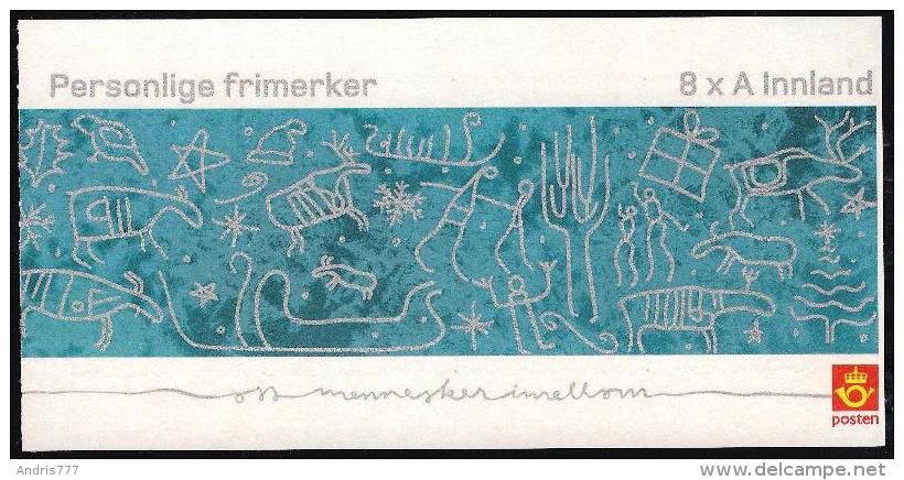 Norway Norge 2007 (18) - My Stamp - Art (pane From Booklet - 4 Stamps) - Ongebruikt