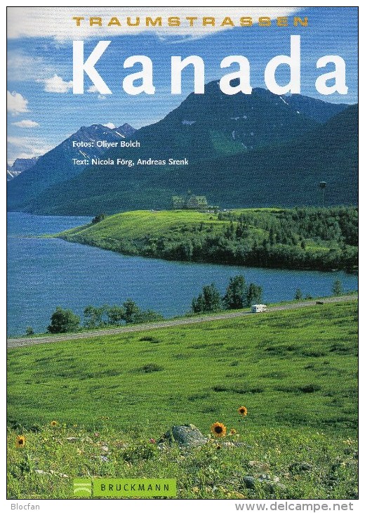 Bildband Traumstraßen Kanada 2011 Antiquarisch 24€ Reise-Informationen Indianer Berge Tiere Wasser Book Of Nature Canada - Animaux