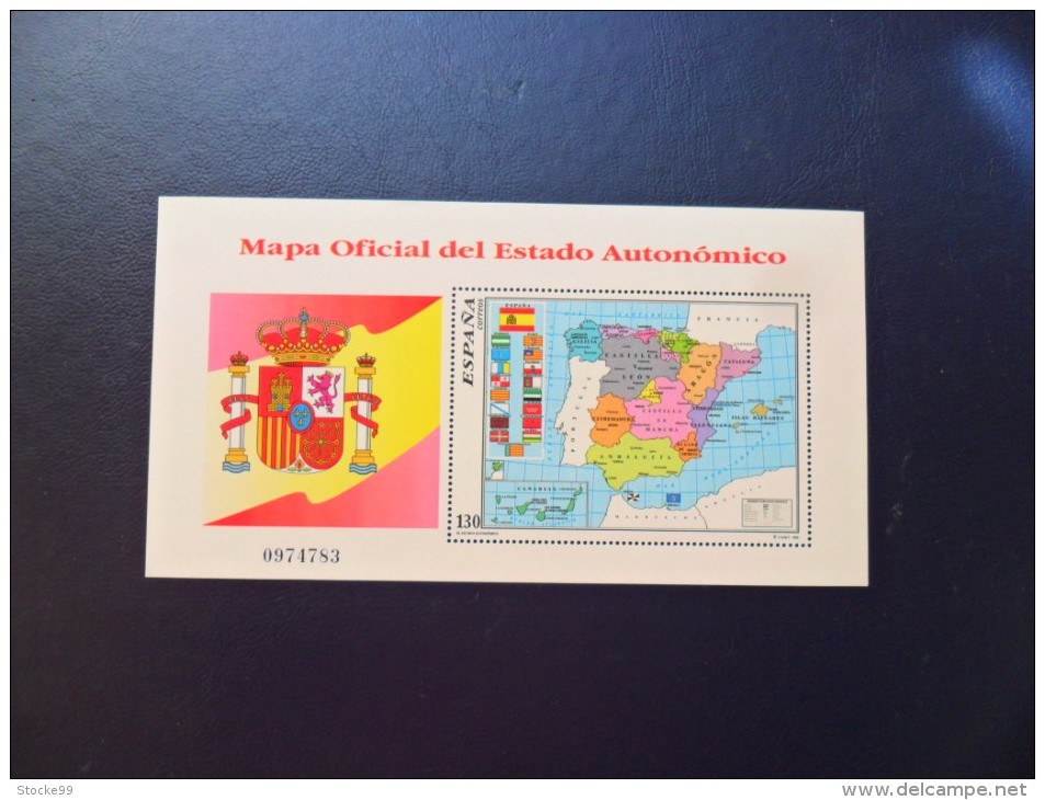 1996   Hoja Mapa Oficial Estado Autonómico  SH3460 - Nuevos
