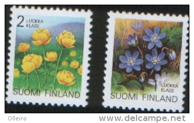 Finlandia - Finland 1992  Finnish Flora And Flowers 2v Complete Set ** MNH - Neufs