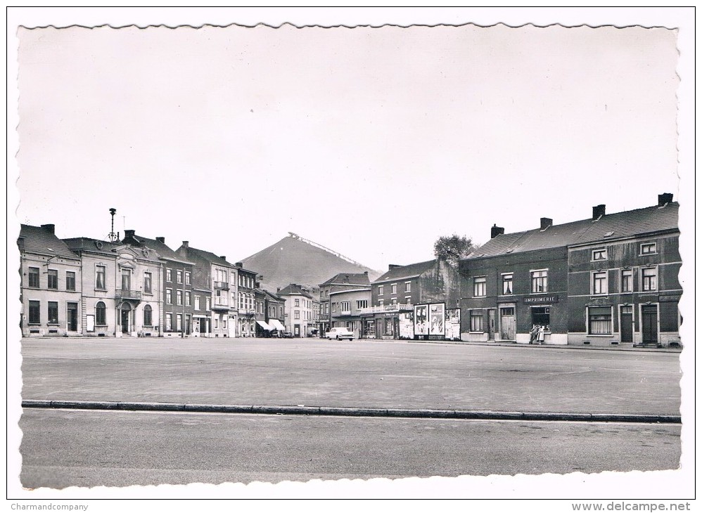 Dampremy : Place Abert 1er, Edit. 'Au Passe-Temps', Dampremy -  2 Scans - Charleroi