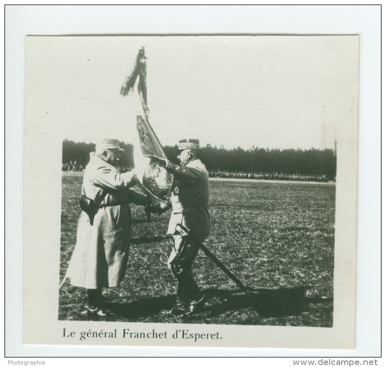 Grece WWI General Louis Franchet D'Espèrey Ancienne Photo SIP 1914-1918 - War, Military