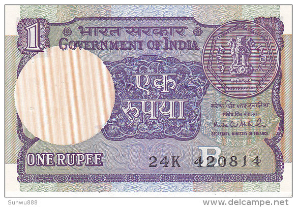 India - One 1 Rupee  (UNC, FDC, Perfect) Plateforme Pétrolière - Inde