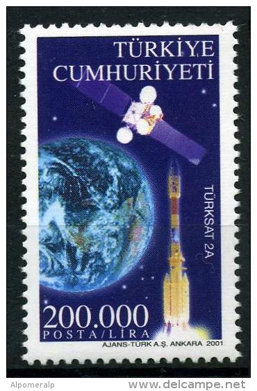 TURKEY 2001 (**) - TURKSAT 2A, Mi. 3251. - Unused Stamps