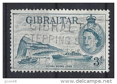 Gibralter 1953-59 QEII  (o) Mi.139 - Gibraltar