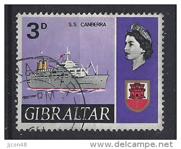 Gibralter 1967  Ships  (o) Mi.192 - Gibraltar