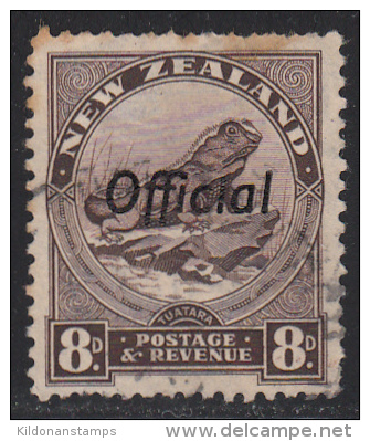 New Zealand 1936-61 Official, Cancelled, Perf 12.5, See Desc, Sc# , SG 0128 - Service