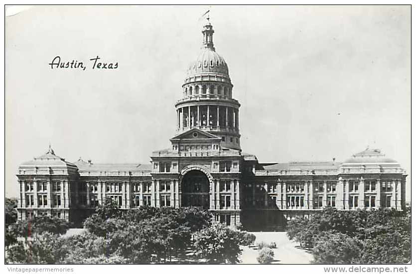 248913-Texas, Austin, RPPC, State Capitol Building, Grogan Photo - Austin