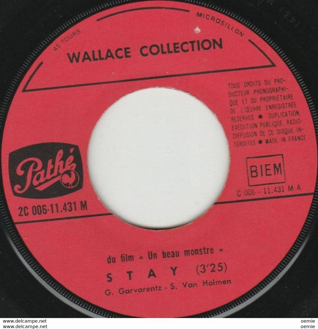 WALLACE COLLECTION ° MY WAY OF LOVING YOU  / STAY - Rock