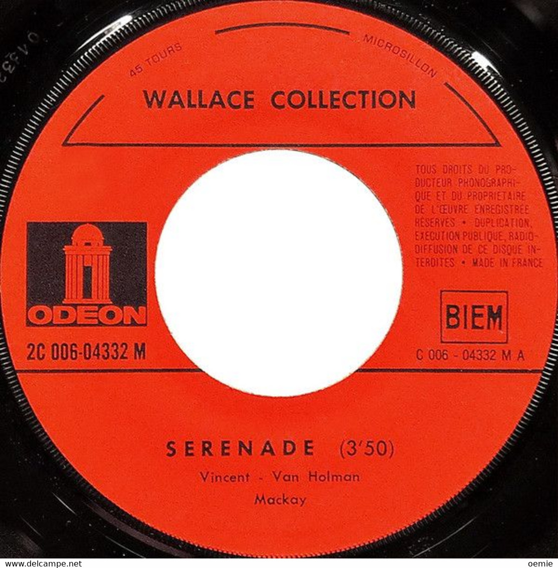 WALLACE COLLECTION ° WALK ON OUT SERENADE - Rock