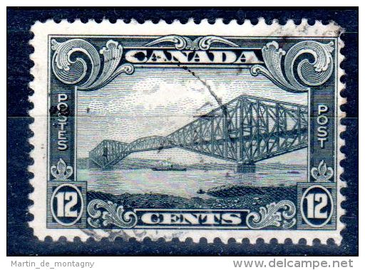 6.1.1929, Quebec Brücke, MiNr. 135, Gest., Los 43401 - Gebruikt