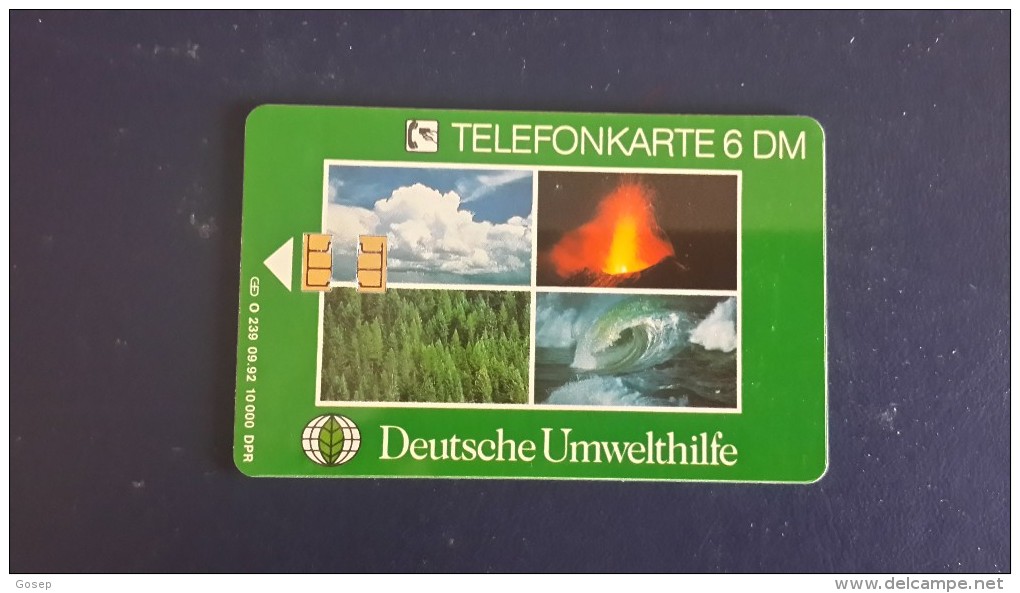 Germany-(o-239)- Art-tirage-10.000-used Card+1card Prepiad Free - O-Series: Kundenserie Vom Sammlerservice Ausgeschlossen