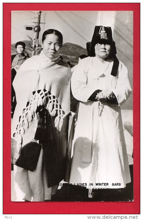 Corée - Korea - Korean Ladies In Winter Garb - Pusan - Corée Du Sud