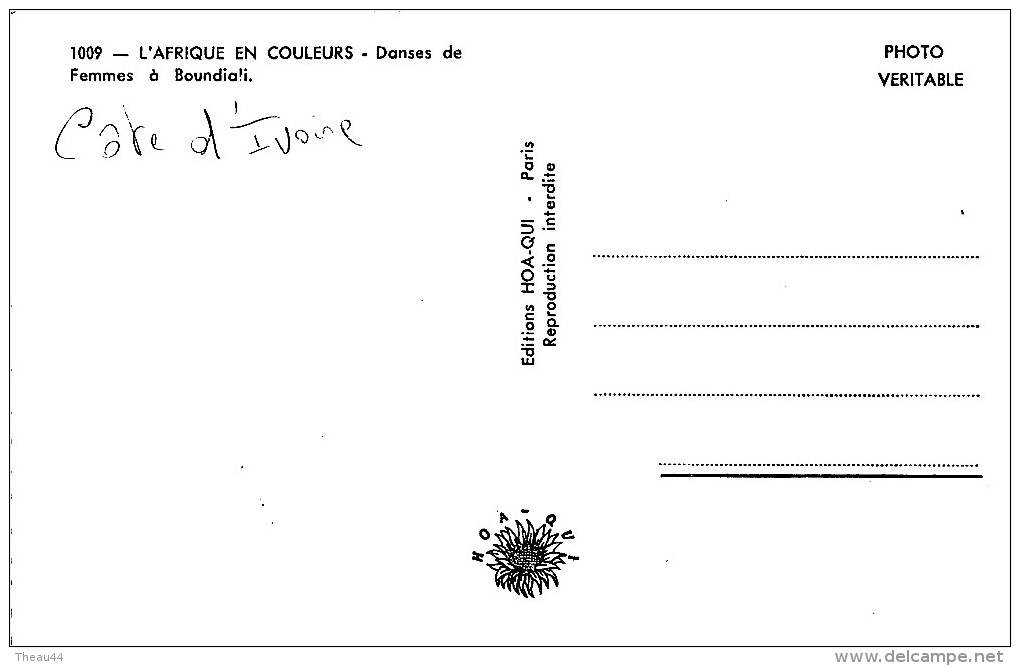 ¤¤  -  1009   -   CÔTE D'IVOIRE   -  Danses De Femmes à BOUNDIALI   -  Femmes Aux Seins Nus   -  ¤¤ - Côte-d'Ivoire