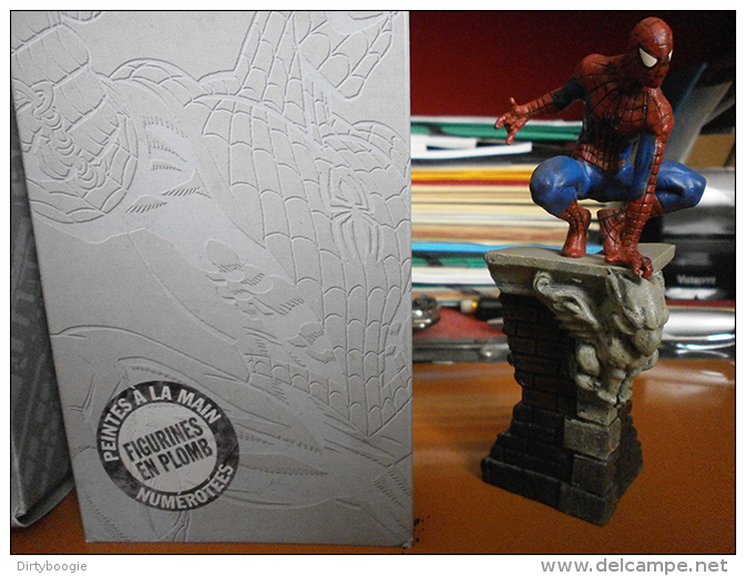 FIGURINE METAL SPIDERMAN Avec Sa Boîte - MARVEL -EAGLEMOSS - Statues - Metal