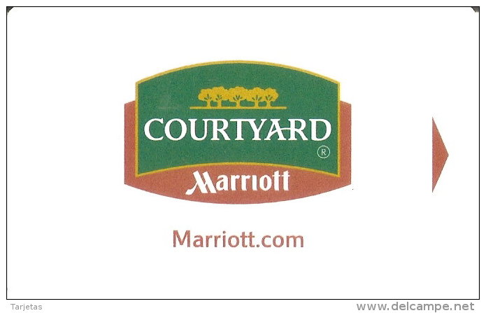 TARJETA DE HOTEL MARRIOTT (KEY CARD-LLAVE) COURTYARD - Hotel Keycards