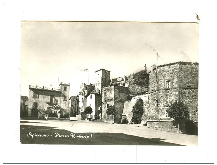 SIPICCIANO,P.za Umberto I-1962 - Viterbo