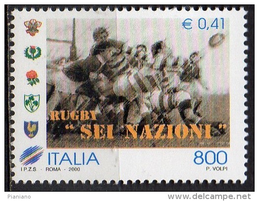 PIA - ITALIA - 2000 :  Torneo Di Rugby Delle "Sei Nazioni"  - (SAS  2451) - Rugby
