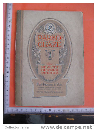 PARSONS Varnish Japan Colour Manufactury,  Booklet 1920 PARSO-Glaze Litho Colors Illustrations London ART - Shops