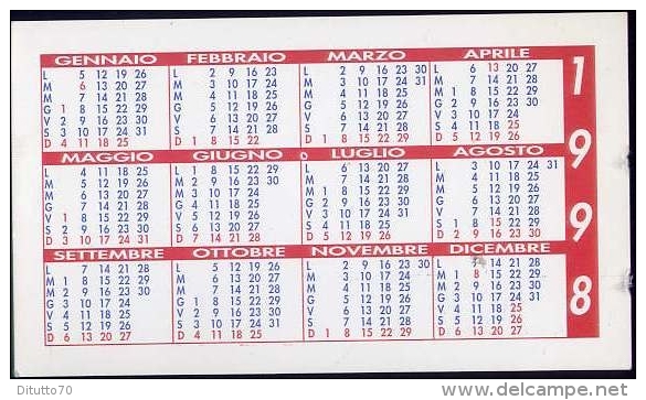 Calendarietto - Studio Di Consulenza Fiscale E Del Lavoro - Campobasso - 1998 - Tamaño Pequeño : 1991-00