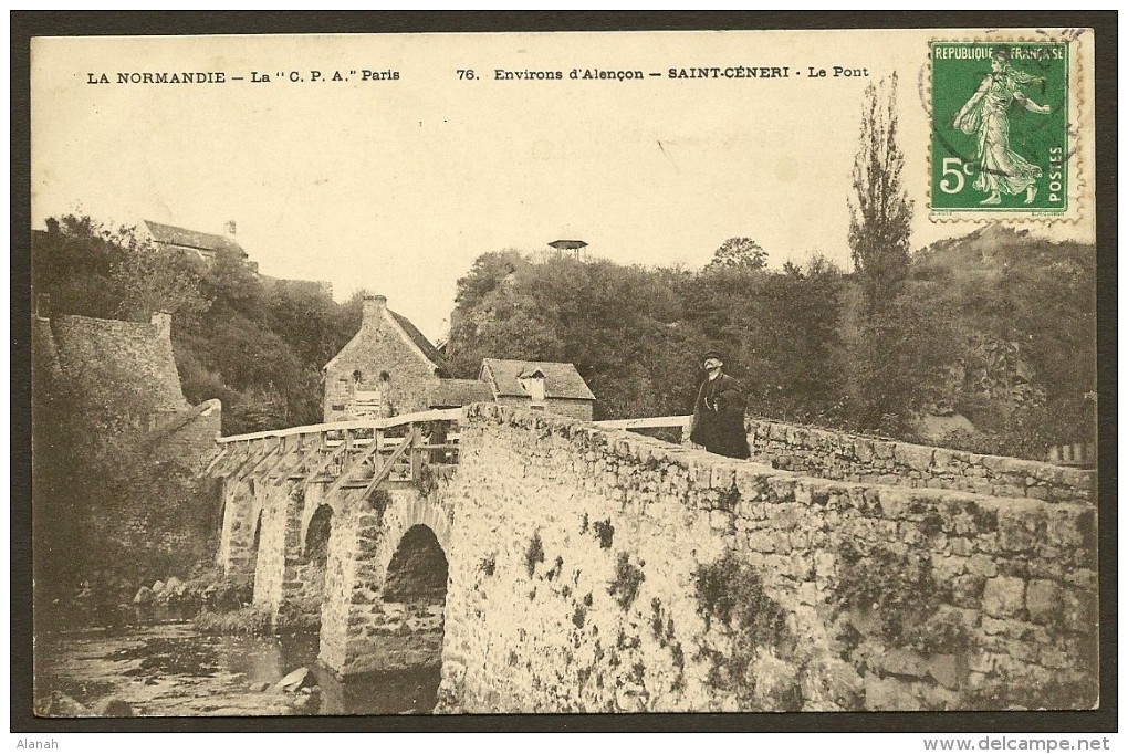 SAINT CENERI Le Pont (La CPA) Orne (61) - Autres & Non Classés