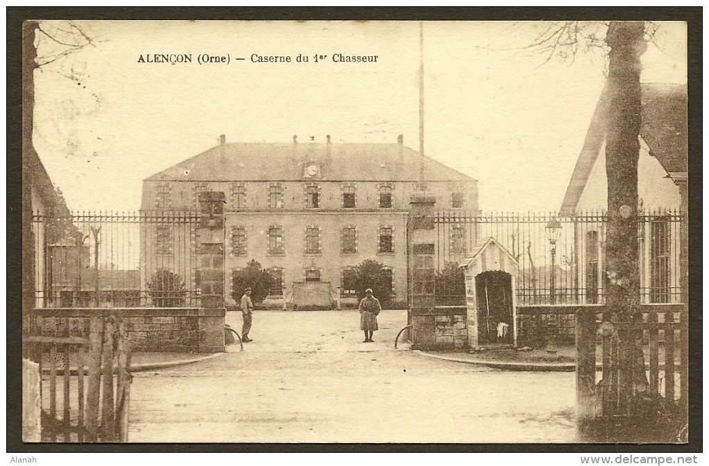 ALENCON Caserne Du 1° Chasseur () Orne (61) - Alencon